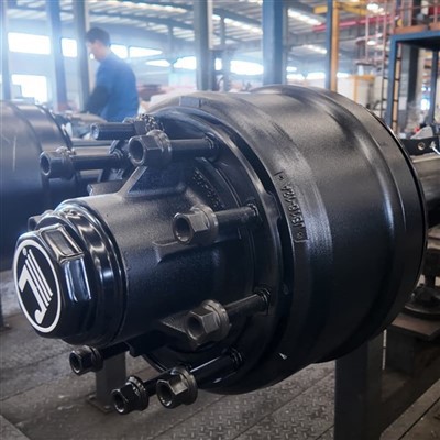 Jinsheng lichtgewicht aanhangerassen 10T as achteraanhangwagenonderdelen te koop